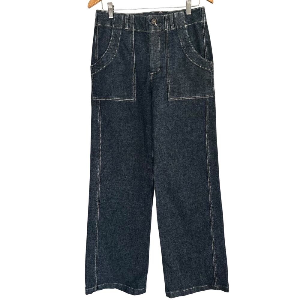 Pharaoh Collection Max Pant in Stretch Denim Size 8 NWOT - Picture 4 of 8